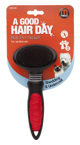 Mikki Ball Pin Slicker for Sensitive Skin Small