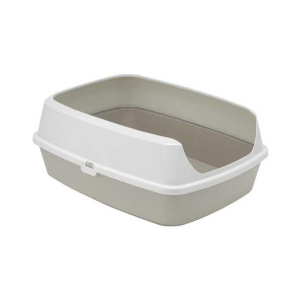 Moderna Maryloo With Rim Litter Tray Large Recycled Grey