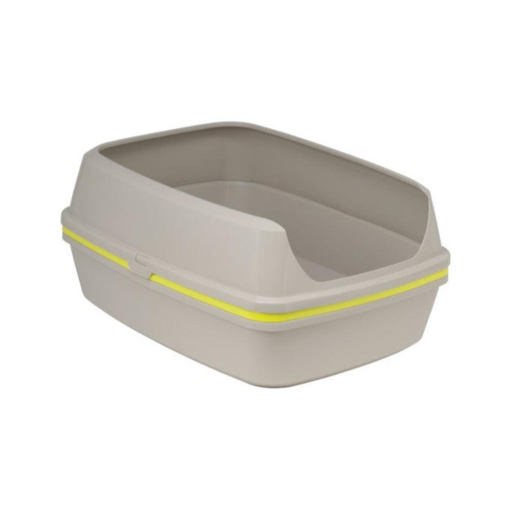 Moderna Lift to Sift Open Cat Litter Toilet Tray Gray