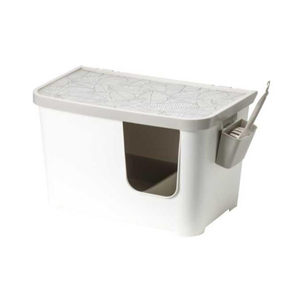 Moderna Casetta Camelia Revolutionary Litter Box Soft White