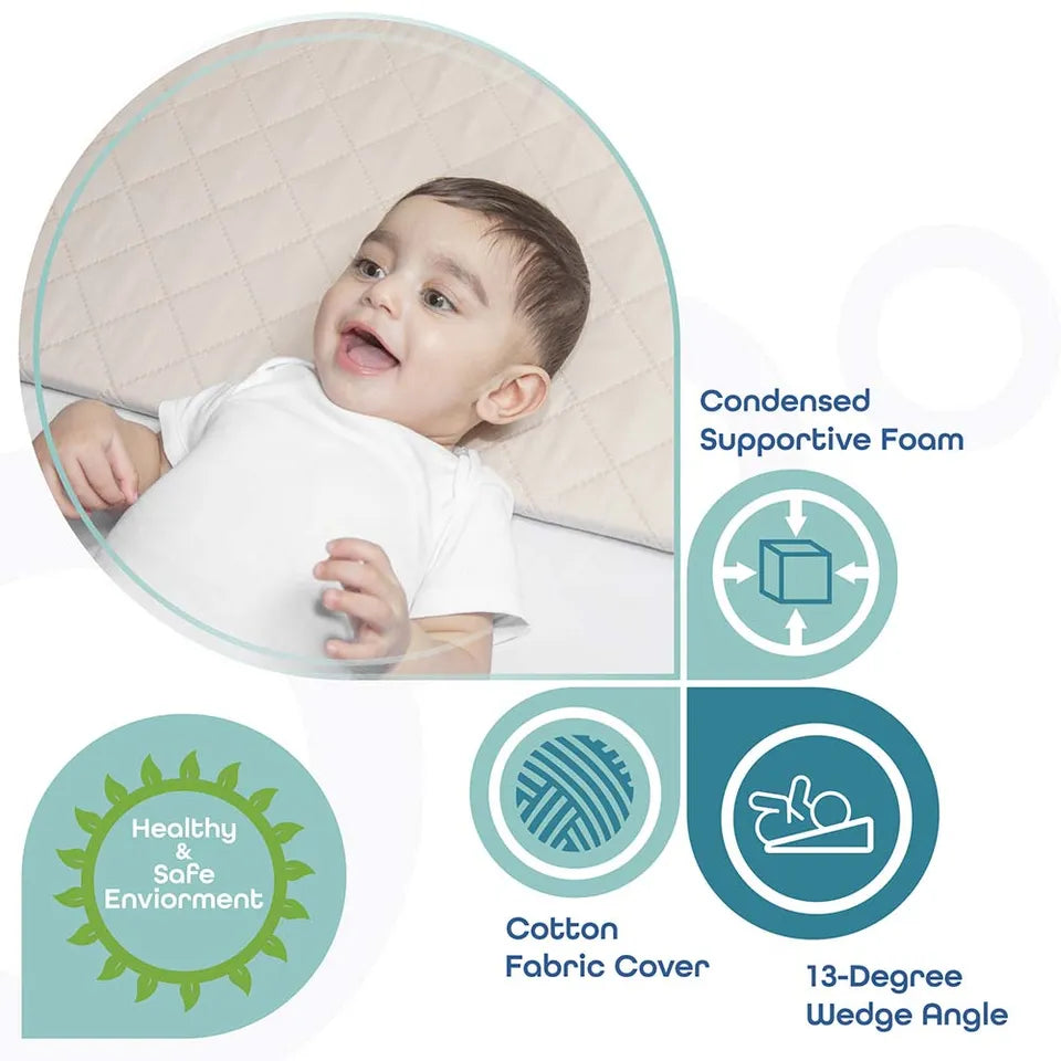 MOON - Universal Crib Wedge Water Proof - Beige