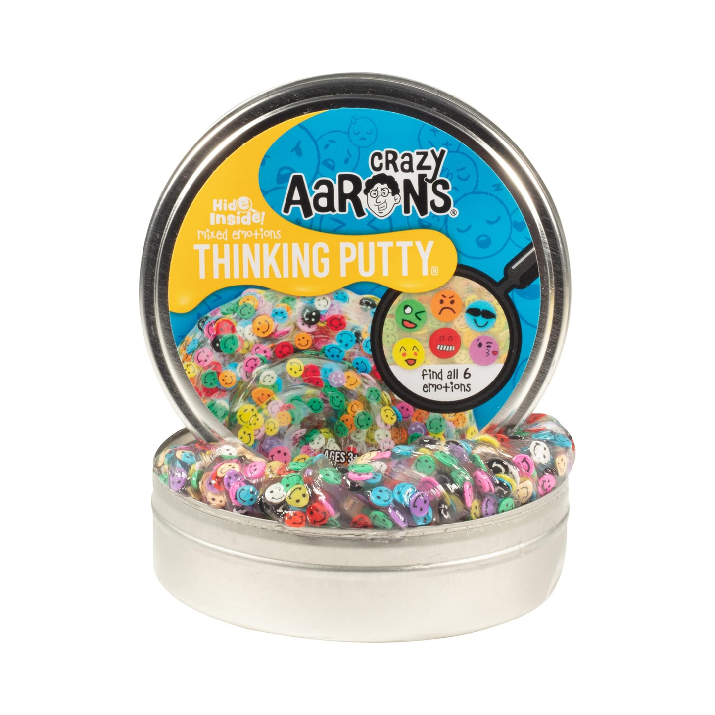 Crazy Aaron's Thinking Putty - Hide Inside! Mixed Emotions