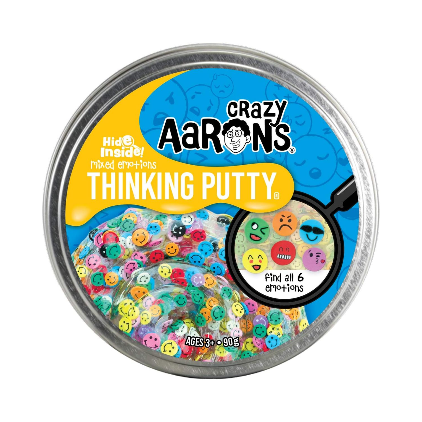 Crazy Aaron's Thinking Putty - Hide Inside! Mixed Emotions