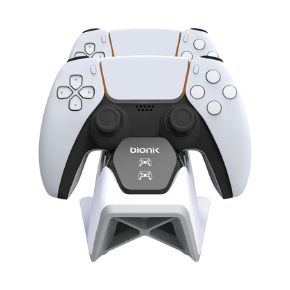 Bionik Power Stand for Playstation 5 - Dual PS5 Controller Charging Station