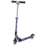 Micro - Sprite LED Art Collection Foldable Manual Scooter