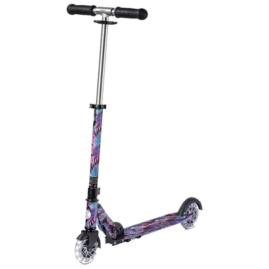 Micro - Sprite LED Art Collection Foldable Manual Scooter