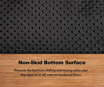 سرير للحيوانات الأليفة من الفرو من Midwest Ombre Mocha Swirl، بني، 42 بوصة