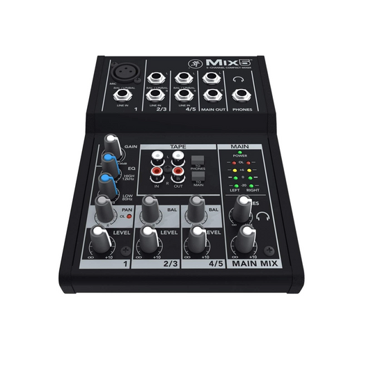 Mackie - Mix5 Compact 5 Channel Analog Mixer