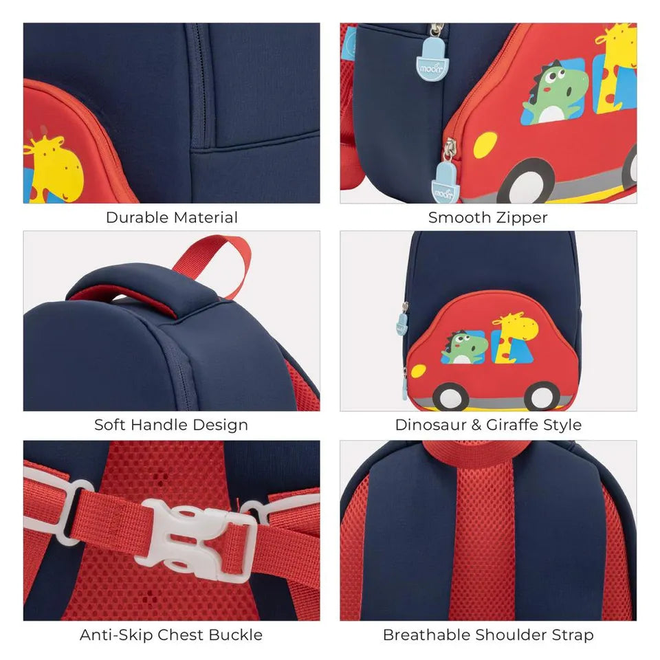 MOON Kids Backpack – Car