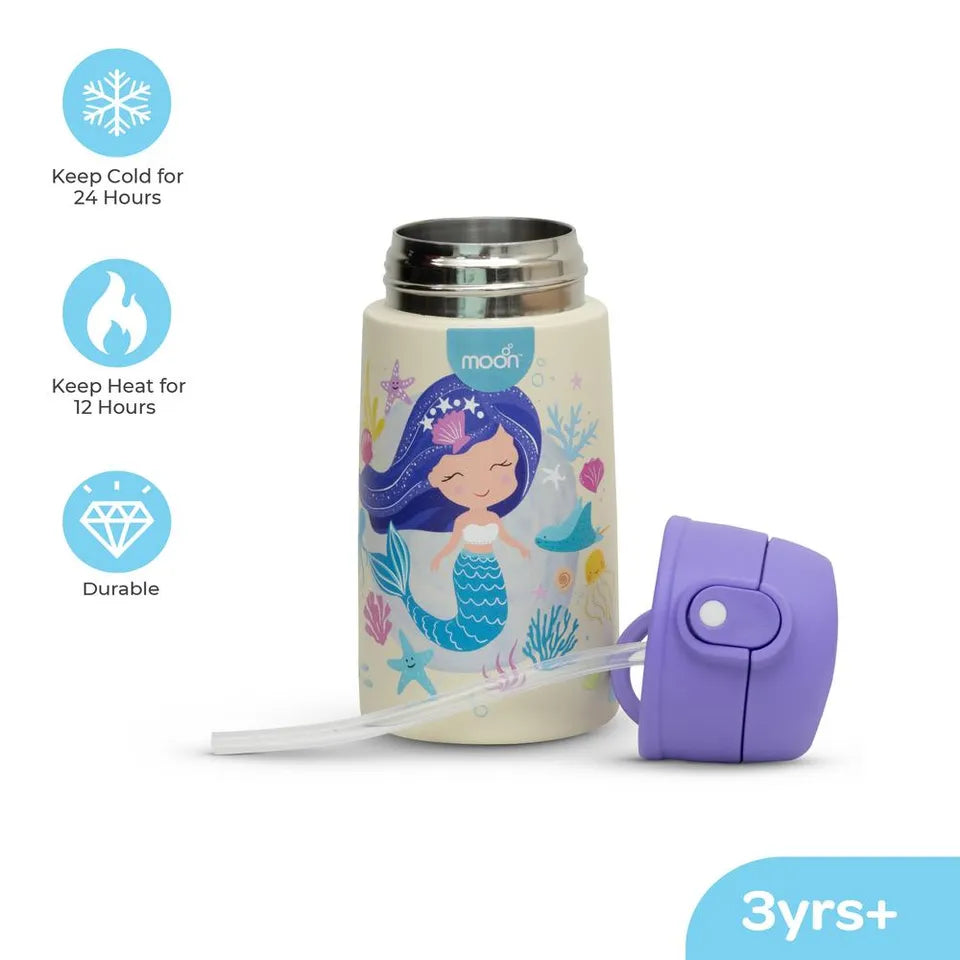 MOON Kids Insulated Water Bottle – Mermaid