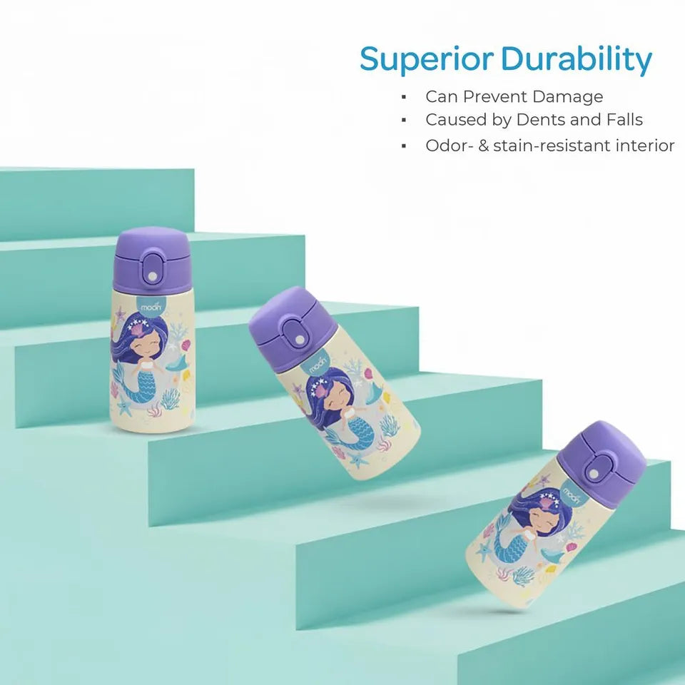 MOON Kids Insulated Water Bottle – Mermaid