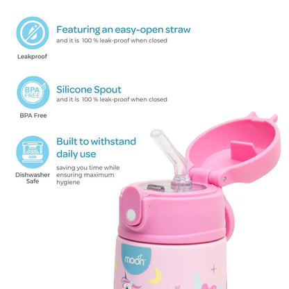 MOON Kids Insulated Water Bottle – Unicorn