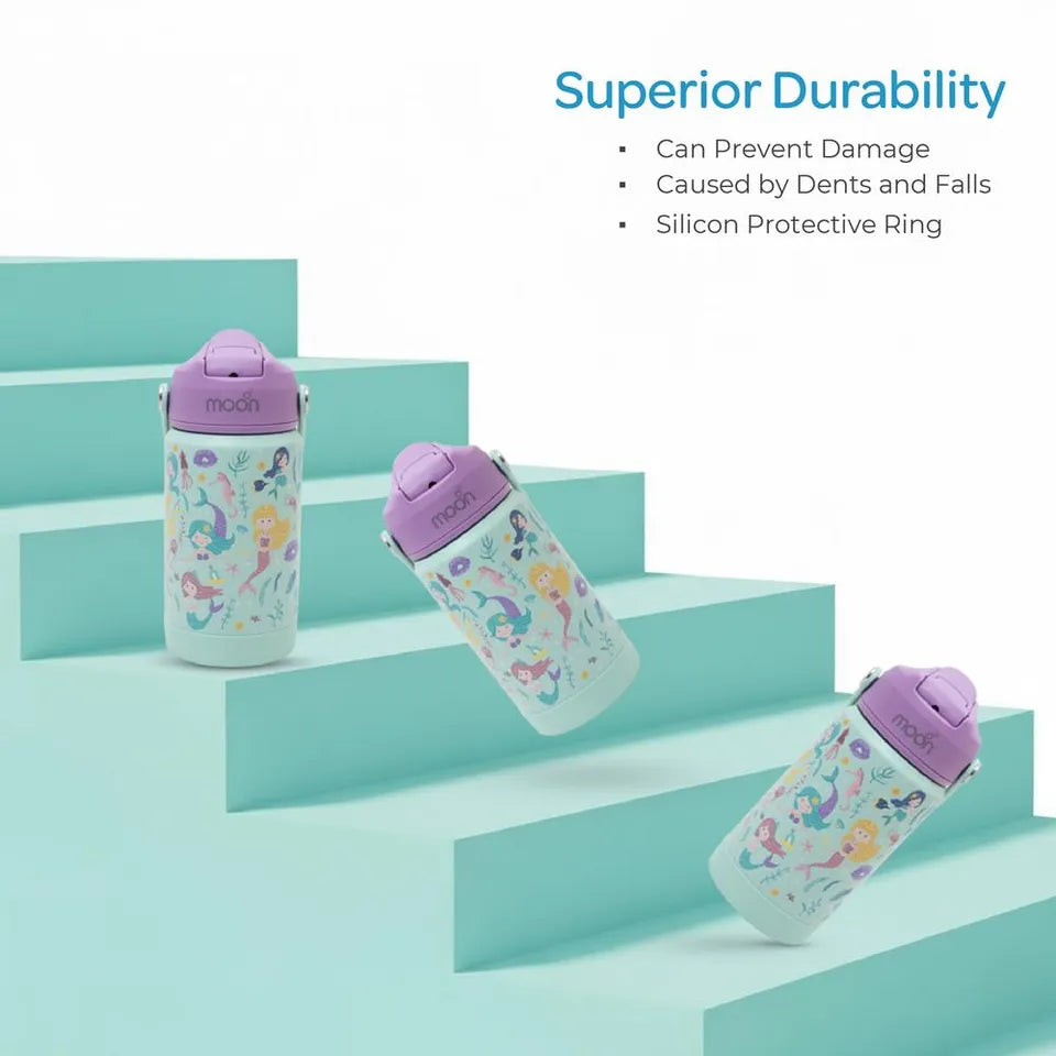 MOON Kids Insulated Water Bottle –  Mermaid