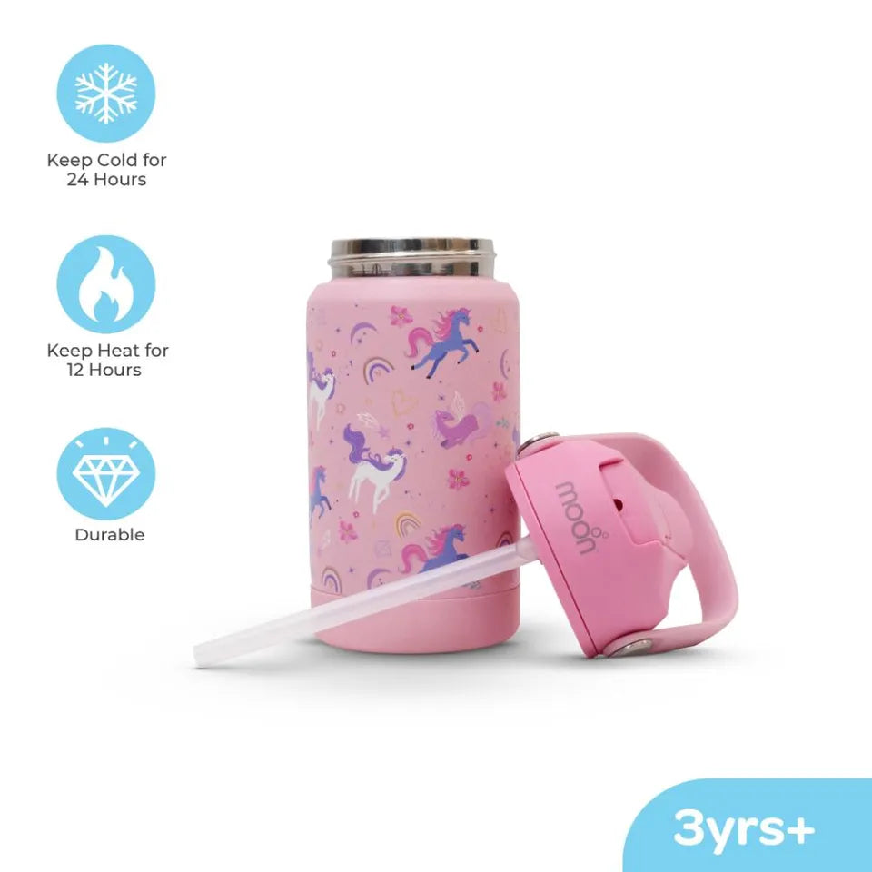 MOON Kids Insulated Water Bottle – Unicorn