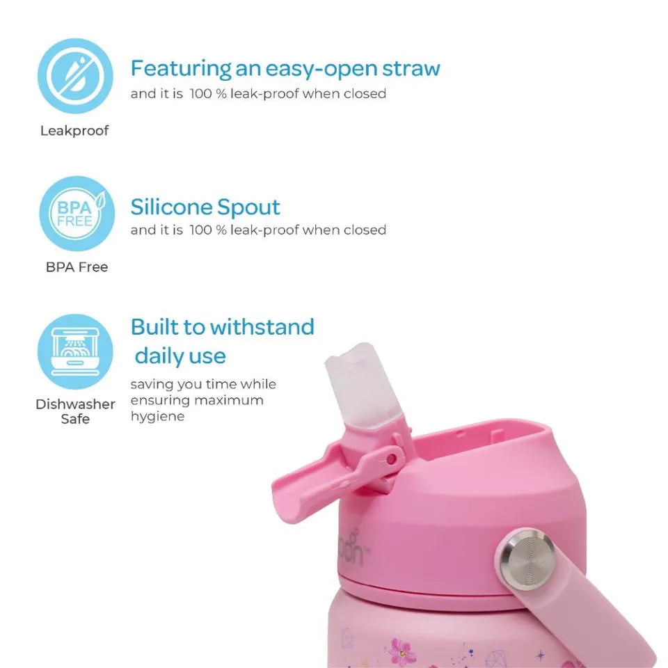 MOON Kids Insulated Water Bottle – Unicorn