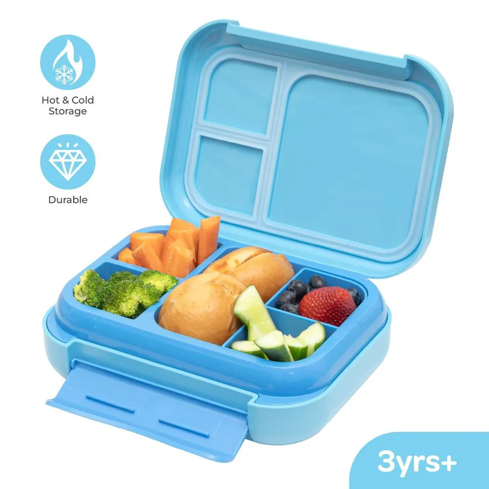 Moon - Kids Lunch Box Set With Insulated Bottle & Carry Bag With Strap - Rocket