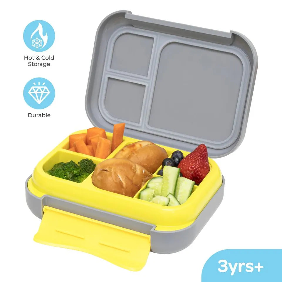 Moon - Kids Lunch Box Set With Insulated Bottle & Carry Bag With Strap - Vehicle