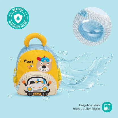 MOON Kids Backpack  – Bear/Yellow