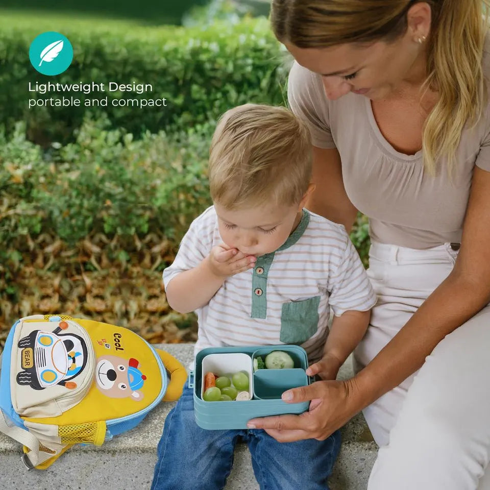 MOON Kids Backpack  – Bear/Yellow