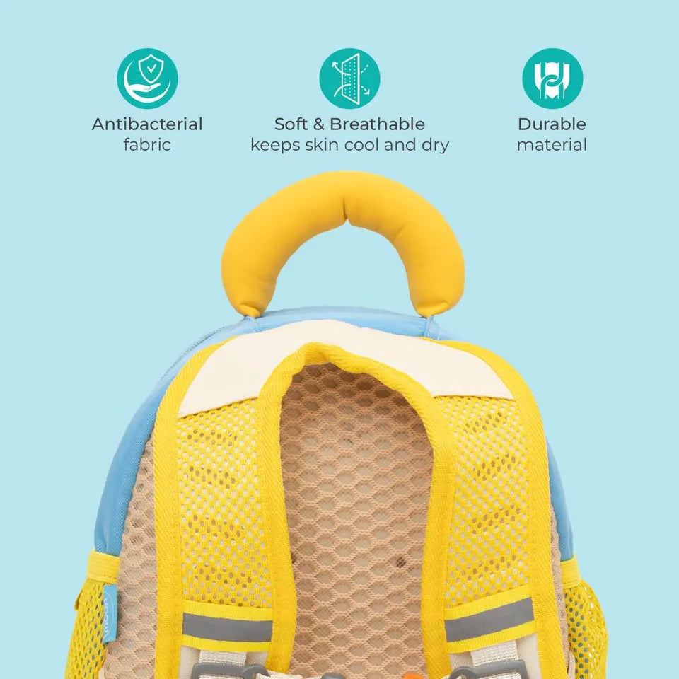 MOON Kids Backpack  – Bear/Yellow