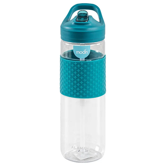 Moon - Sipper Bottle with Silicone Sleeve - 700ml - Blue