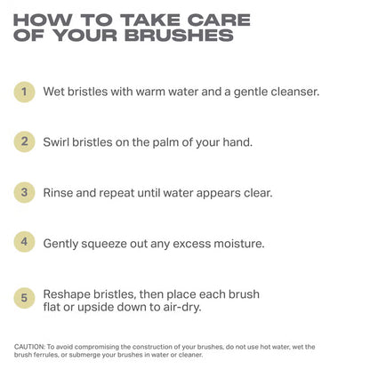 Morphe Buttery Blends 6- Piece Travel Brush Set