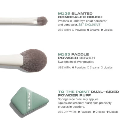 Morphe Conceal & Set Tool Trio