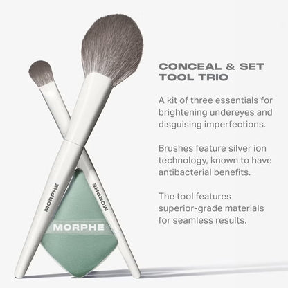 Morphe Conceal & Set Tool Trio