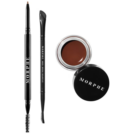 Morphe High Archiever Everyday Essentials Brow Kit - Almond
