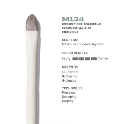 Morphe M134 Pointed Paddle Concealer Brush