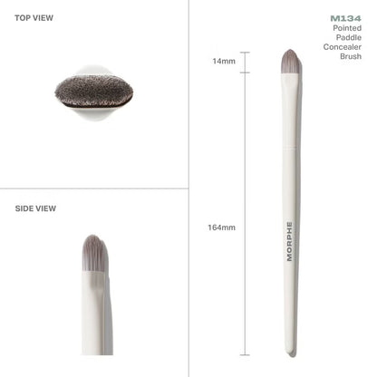 Morphe M134 Pointed Paddle Concealer Brush