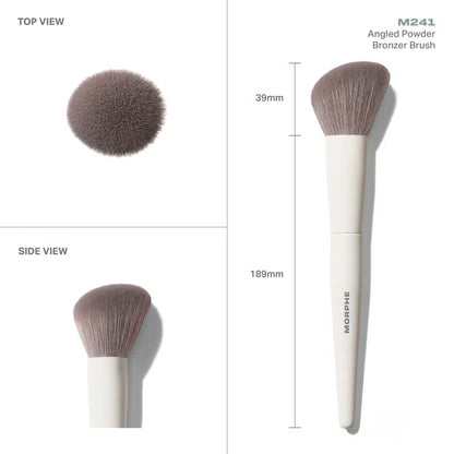 Morphe M241 Angled Powder Bronzer Brush