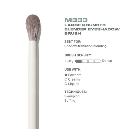 Morphe M333 Large Rounded Blender Eyeshadow Brush