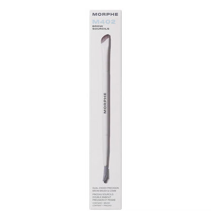 Morphe M402 Dual-Ended Precision Brow Brush & Comb