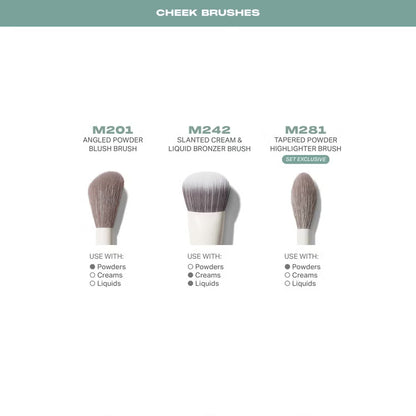 Morphe Ready, Set, Pro 16-Piece Face & Eye Brush Set