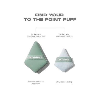 Morphe To The Point Mini Powder Puff Trio