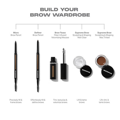 Morphe Supreme Brow Sculpting and Shaping Brow Wax 6.2g