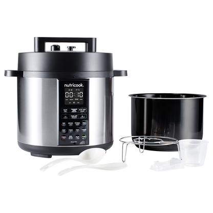 Nutricook - Electric Pressure Cooker (8 L) -  1200 W NC-SP208A Silver