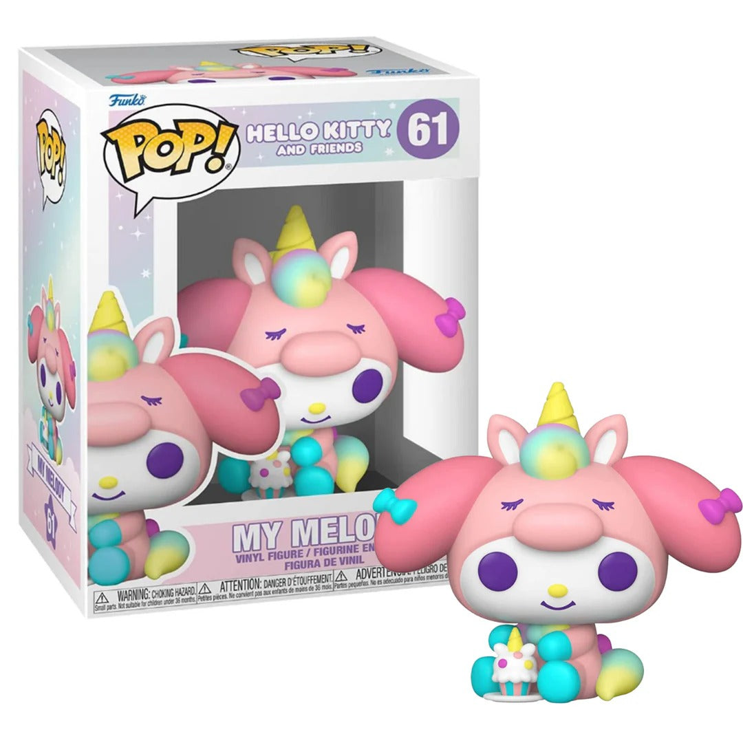 Funko - Pop! Sanrio: Hello Kitty & Friends - My Melody Unicorn Party