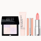 Givenchy Prisme Libre Pressed 4-Colour Pressed Powder & Skin Perfecto Fluid UV SPF Protector Bundle
