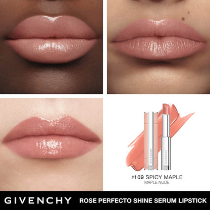Givenchy Rose Perfecto Shine Serum Lipstick