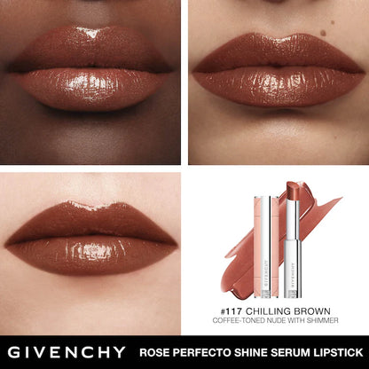 Givenchy Rose Perfecto Shine Serum Lipstick