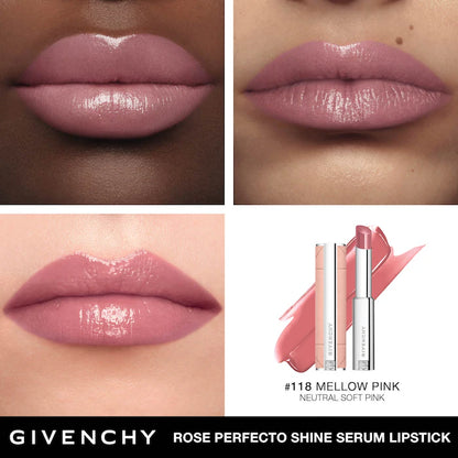 Givenchy Rose Perfecto Shine Serum Lipstick