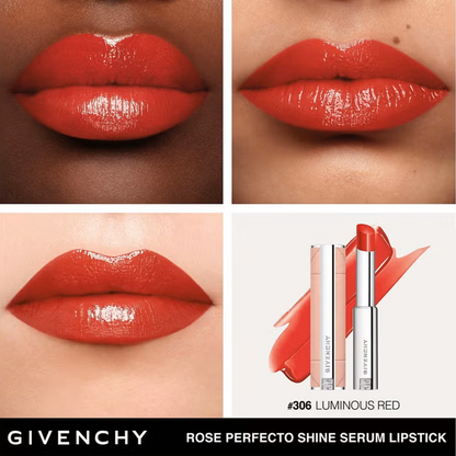 Givenchy Rose Perfecto Shine Serum Lipstick