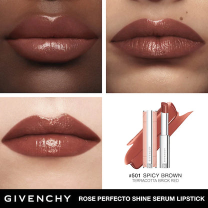 Givenchy Rose Perfecto Shine Serum Lipstick