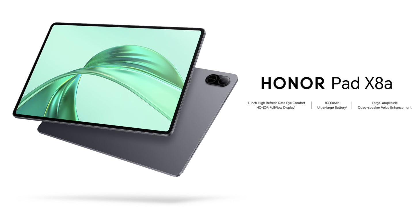 Honor Pad X8a 11-Inch Space Grey 4GB RAM 128GB - Middle East Version