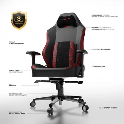 Cybeart NEO Series - Stealth Edition Gaming Chair