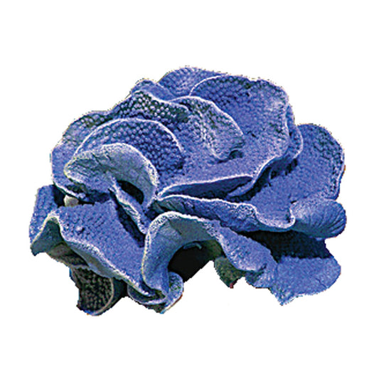 Nature's Image Turbinaria Mesenterina Blue Turbinaria Replica 9x8x5.5"
