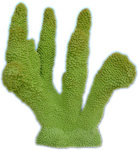 Nature's Image Ni-70A Pocillopora Eydouxi Green 11x9x13 Inch. Pillar Coral Replica