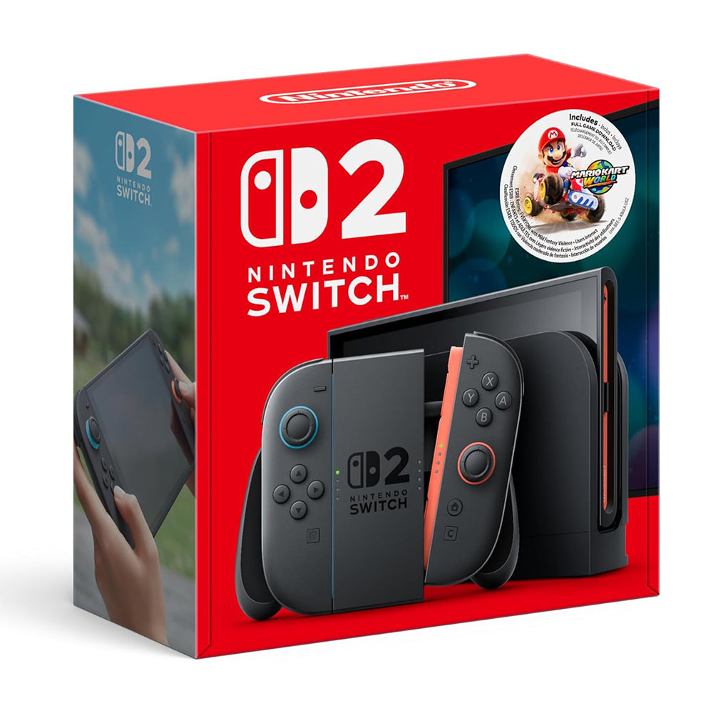 Nintendo Switch 2 Console + Mario Kart World Bundle - International Version